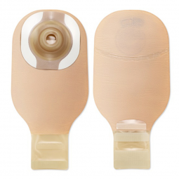 Premier Hollister 8954-Premier One-Piece Drainable Beige Filtered Ostomy Pouch, 12 Inch Length, Up t