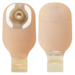 Premier Hollister 8960-Premier One-Piece Drainable Beige Filtered Ostomy Pouch, 12 Inch Length, 3/4 