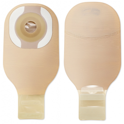 Premier Hollister 8990-Premier One-Piece Drainable Beige Filtered Ostomy Pouch, 12 in Length, 3/4 in
