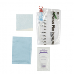 Advance Plus Hollister 96144-Advance Plus Intermittent Catheter Kit, 14 Fr, Straight, Catheter & Bag