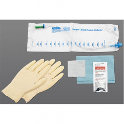 Apogee Hollister B14SB-Apogee Intermittent Catheter Kit, 14 Fr, Straight, Catheter & Bag Kits & Tray