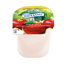 Hormel 12687 Thick & Easy Clear Honey Consistency Apple Thickened Beverage, 4 oz Cup