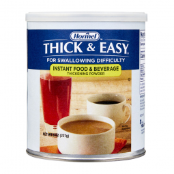 Hormel 17938 Thick & Easy IDDSI Level 0 Thin Food & Beverage Thickener, 8 oz Canister (Case)