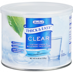 Hormel 25544 Thick & Easy Clear Food & Beverage Thickener, 4.4 oz canister (EA/1)