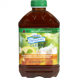 Thick & Easy Hormel Food Sales 28702-Thick & Easy Clear Nectar Consistency Iced Tea Thickened Bevera