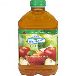 Hormel 28876 Thick & Easy Nectar Consistency Apple Juice Thickened Beverage, 46 oz (Case)