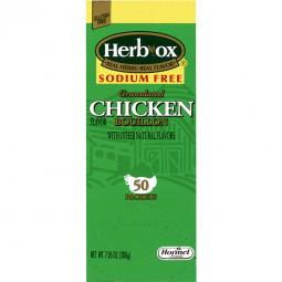 Herb-Ox Sodium Free Hormel Food Sales 36087-Herb-Ox Chicken Bouillon Sodium Free Instant Broth, Food