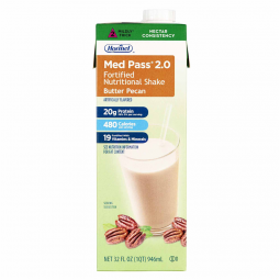 Med Pass 2.0 Hormel Food Sales 46463-Med Pass 2.0 Butter Pecan Fortified Nutritional Shake, 32 oz. C