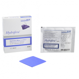 Hydrofera BLUE Classic Hydrofera HB4414-HydroferaBlue Classic Antibacterial Foam Dressing, 4 x 4 in,