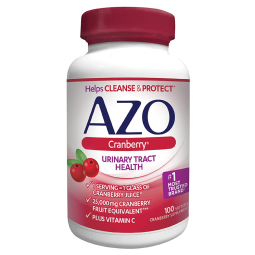 AZO I Health 78765110167-AZO Cranberry Urinary Tract Health Softgels, Pain Relief (BT)