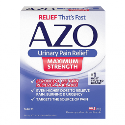AZO Maximum Strength I Health 78765112253-AZO Maximum Strength Phenazopyridine Urinary Pain Relief, 