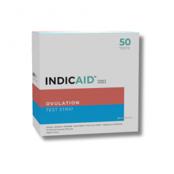 Indicaid IND-WF-OV-50PPK Rapid Ovulation Test Strips 50 Pack OTC