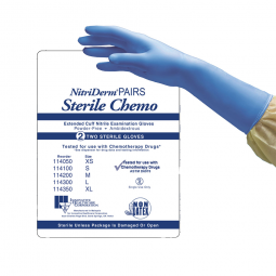 NitriDerm EC Innovative Healthcare 114350-NitriDerm EC Nitrile Extended Cuff Length Exam Glove, Extr