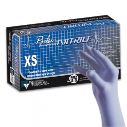 Pulse Nitrile Innovative Healthcare 177052-Pulse Nitrile Standard Cuff Length Exam Glove, Extra Smal