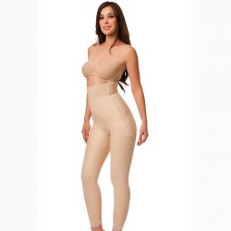 Isavela GR07 High Waist Girdle with Zippers-Ankle Length 