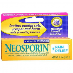 Neosporin + Pain Relief Maximum Strength J & J Sales 00501371205-Neosporin + Pain Relief Cream, 0.5 