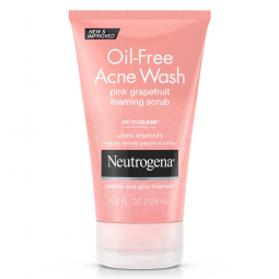 Neutrogena Oil-Free Acne Wash J & J Sales 07050105360-Neutrogena Oil-Free Acne Wash Pink Grapefruit 