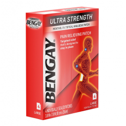 Bengay Ultra Strength Johnson & Johnson Consumer 10074300081493-Bengay Pain Relieving Patch Ultra St