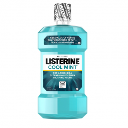 Listerine Johnson & Johnson Consumer 10312547427552-Listerine Cool Mint Antiseptic Mouthwash, 1.5 Li