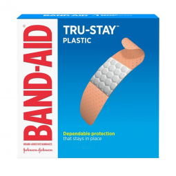Tru-Stay Johnson & Johnson Consumer 10381371183491-Adhesive Strip Tru-Stay 2-3/4 X 3-1/2 Inch Plasti
