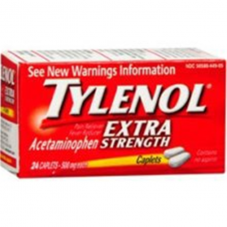Tylenol Johnson & Johnson Consumer 30300450449055-Tylenol Extra Strength Caplets For Adults, Pain Re