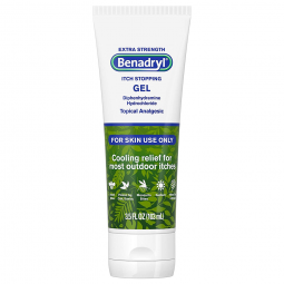 Benadryl 31254717157 Itch-Relief Topical Gel, 3.5 oz. Tube (EA/1)
