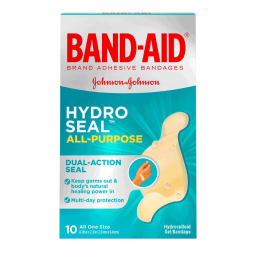 Band-Aid Hydro Seal Johnson & Johnson Consumer 381371174195-Band-Aid Hydro Seal All-Purpose Hydrocol