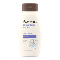Aveeno Stress Free J & J Sales 38137117756-Body Wash Aveeno Stress Free Liquid 18 oz Bottle Lavender