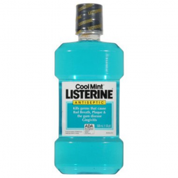 Listerine J & J Sales 42002040272-Mouthwash Listerine 500 mL Cool Mint Flavor, Mouthwash