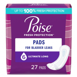 Poise Fresh Protection Kimberly Clark 33593-Poise Bladder Control Female Disposable Pads, Heavy Abso