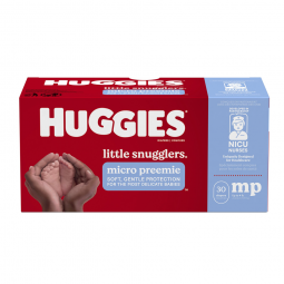 Huggies Little Snugglers Kimberly Clark 40581-Huggies Little Snugglers Diaper, Micro Preemie (PK/30)