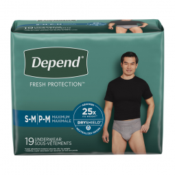 Depend Fresh Protection Kimberly Clark 43616-Depend Fresh Protection Mens Maximum Absorbency Underwe