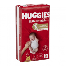Huggies Little Snugglers Kimberly Clark 49694-Huggies Little Snugglers Diaper, Baby Diapers (PK/31)