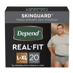 Depend Real Fit Kimberly Clark 50979-Depend Real Fit Maximum Absorbent Underwear, Large / Extra Larg