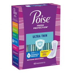 Poise Fresh Protection Ultra Thin Kimberly Clark 51397-Poise Ultra Thin Moderate Bladder Control Pad