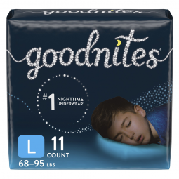 GoodNites Kimberly Clark 53362-GoodNites Absorbent Underwear, Large, Overnight & Training Pants (CS)