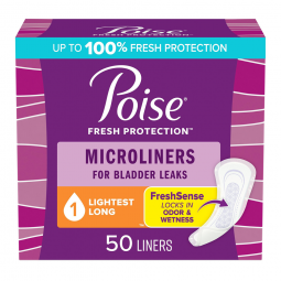 Poise Fresh Protection Microliners Kimberly Clark 55387-Incontinence Liner Poise Fresh Protection Mi