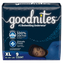GoodNites Kimberly Clark 55592-Male Youth Absorbent Underwear GoodNites Pull On with Tear Away Seams