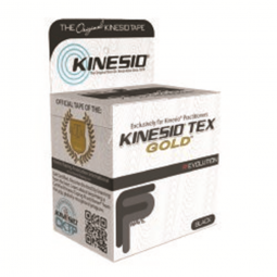 Kinesio Tex Gold FP FEI 24-4873 FP Kinesiology Tape, Black, 2" x 5.5 yd Roll