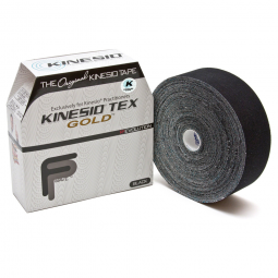 Kinesio Tex Gold FP KMS GKT45125FP-Kinesio Tex Gold Cotton Kinesiology Tape, 2 in x 34 yd, Black, At