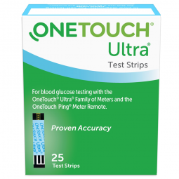 OneTouch Ultra 2 LifeScan 020994-OneTouch Ultra 2 Blood Glucose Test Strips, Glucose Meter Test Stri