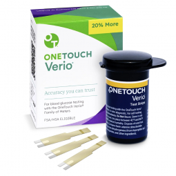OneTouch Verio LifeScan 53885027210-OneTouch Verio Blood Glucose Test Strips, Glucose Meter Test Str