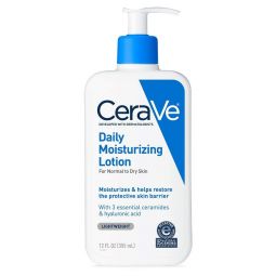 CeraVe Loreal USA 60600053769-CeraVe Daily Moisturizing Lotion, 12 oz., Soaps