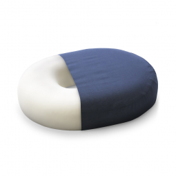 Mabis Healthcare 513-8016-2400-Mabis Healthcare Molded Foam Doughnut Seat Cushion, 16 in, Navy, Chai