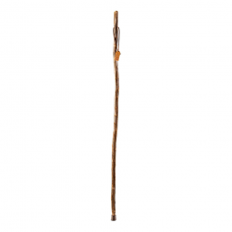 Brazos Free Form Mabis Healthcare 602-3000-1159-Brazos Ironwood Rustic Walking Stick, 58 in Height, 