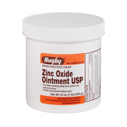 Rugby Major Pharmaceuticals 00536131698-Skin Protectant Rugby 16 oz. Jar Ointment, Moisturizers
