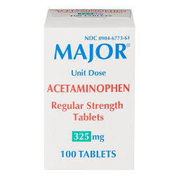 Major Major Pharmaceuticals 00904677361-Major Acetaminophen Pain Relief, Pain Relief (BX)