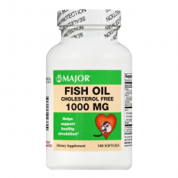 Major Pharmaceuticals 00904723860-Major Fish Oil Omega 3 Supplement, Nonprescription Vitamins & Mine
