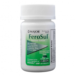FeroSul Major Pharmaceuticals 00904759160-FeroSul Iron Mineral Supplement, Vitamins & Minerals (BT)