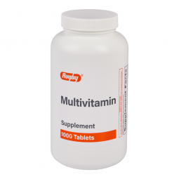 Major Pharmaceuticals 80681002000-Multivitamin Supplement Tablet 1,000 per Bottle, Nonprescription V